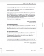 MAZDA CX-50 2025 OWNERS MANUAL